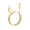 Emerald Gold 10FT USB Type C Braided Fast Charging Cable EE-AC10-GLD - alternate 4
